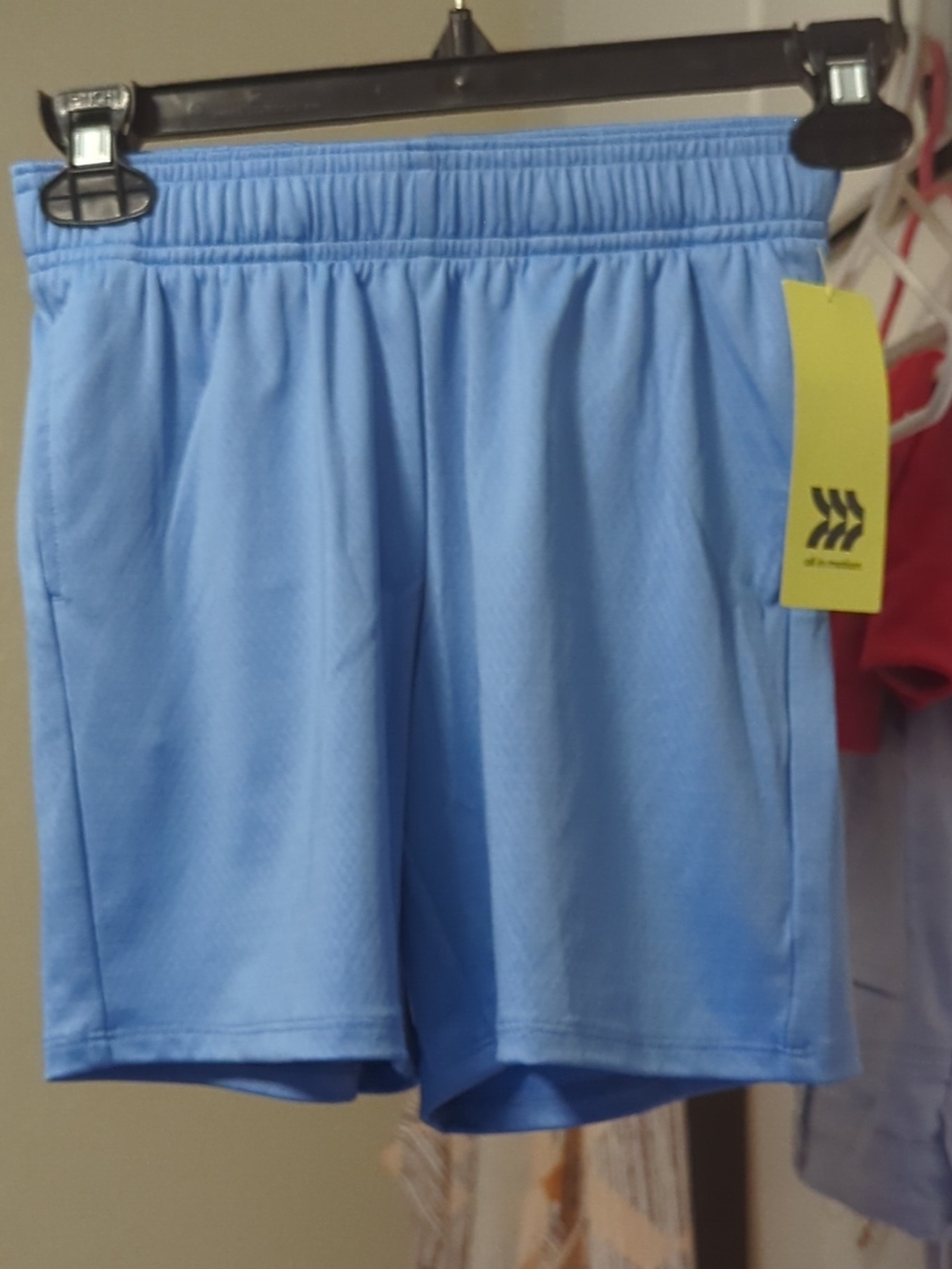 all in motion Light Blue Kids Athletic Shorts
